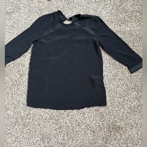 Versace black blouse